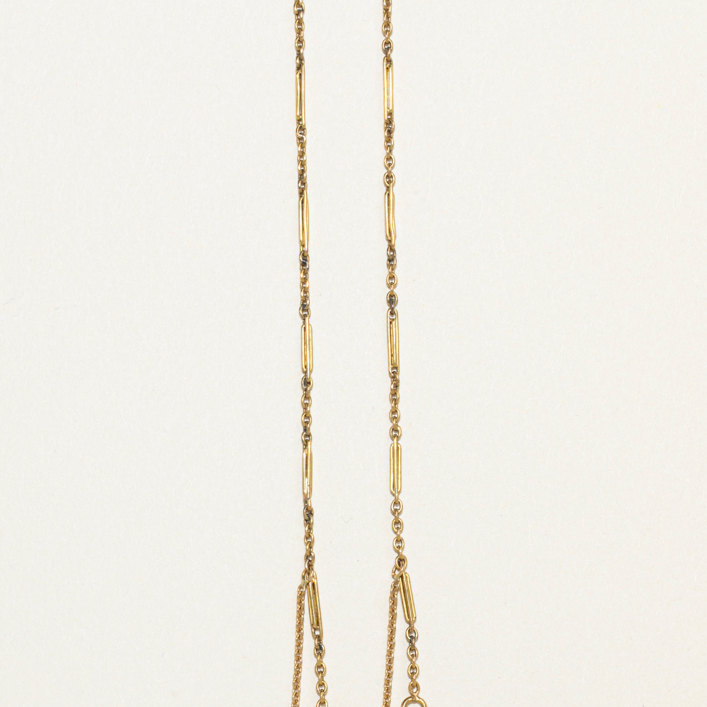 18K Bezel Set Diamond Floral Necklace | 0.40ctw | 17"