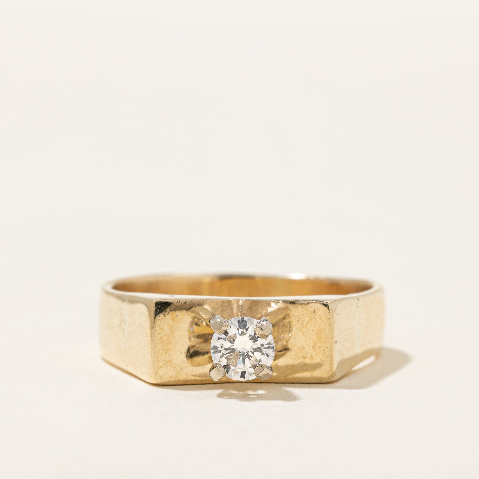 High Set Diamond Ring | 0.26ctw | SZ 7.5 |