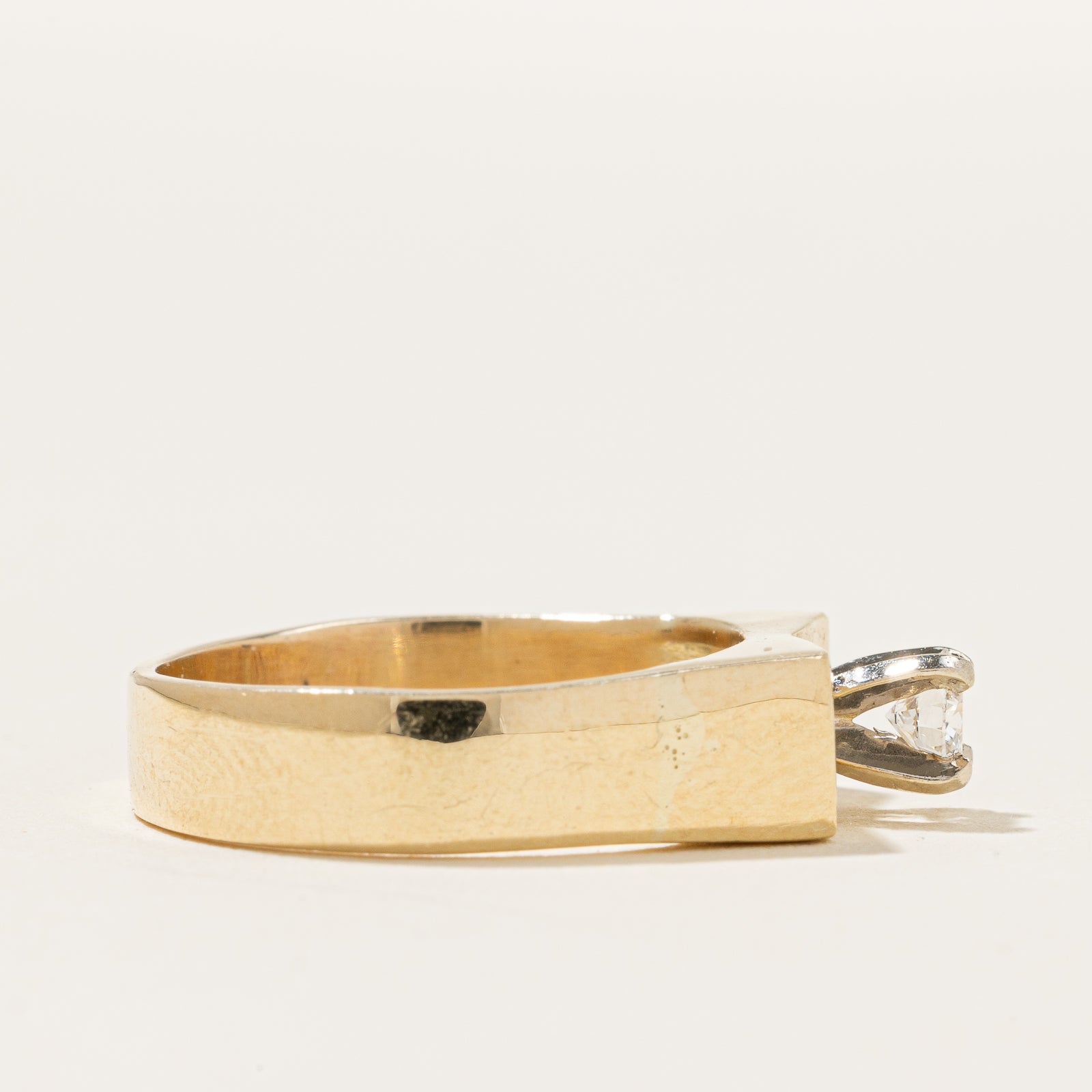 High Set Diamond Ring | 0.26ctw | SZ 7.5 |