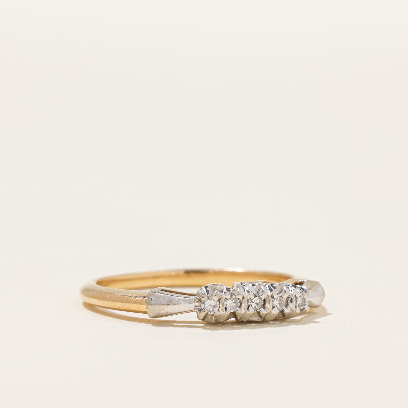 Five Stone Diamond Ring | 0.07ctw | SZ 7 |