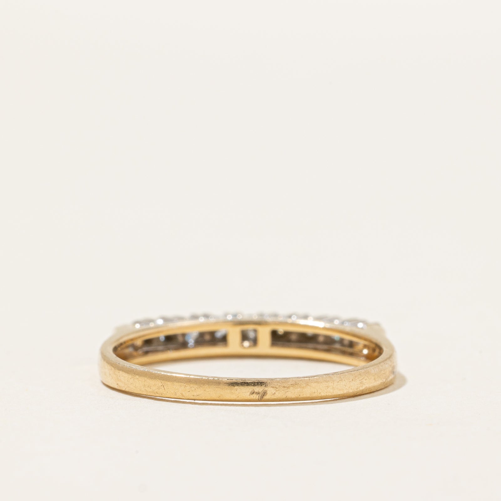 Semi Eternity Diamond Band | 0.20ctw | SZ 6.5 |
