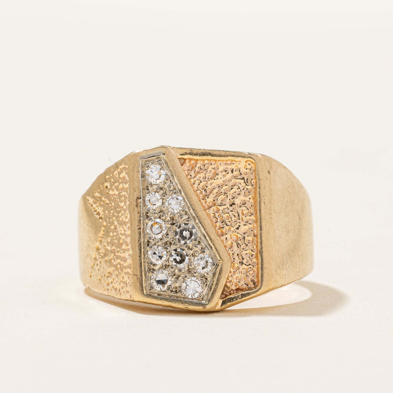 Diamond Cocktail Ring | 0.21ctw | SZ 7.75 |