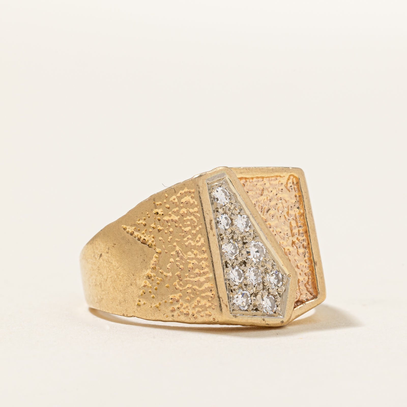 Diamond Cocktail Ring | 0.21ctw | SZ 7.75 |