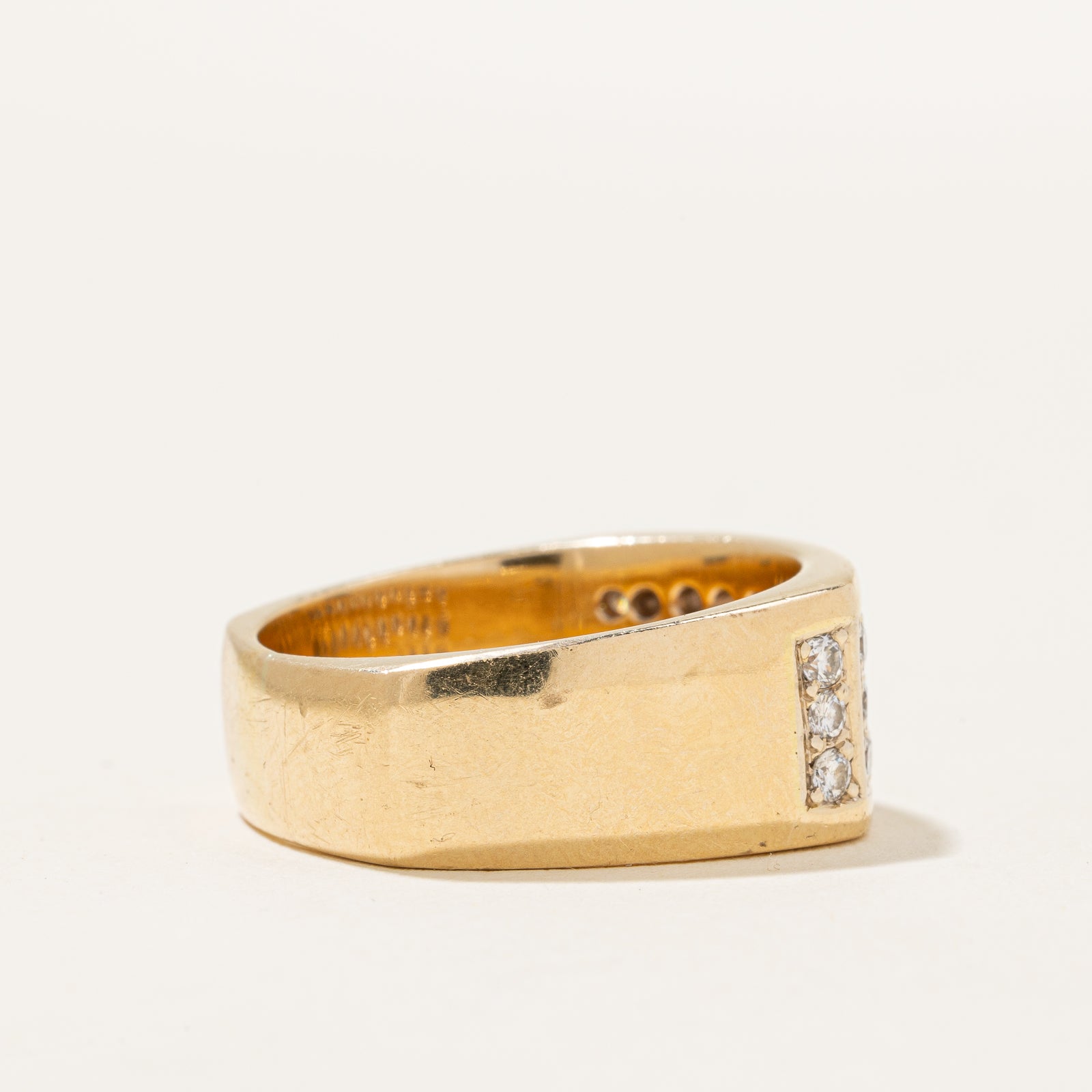 Channel Set Diamond Grid Band | 1.00ctw | SZ 9.25 |
