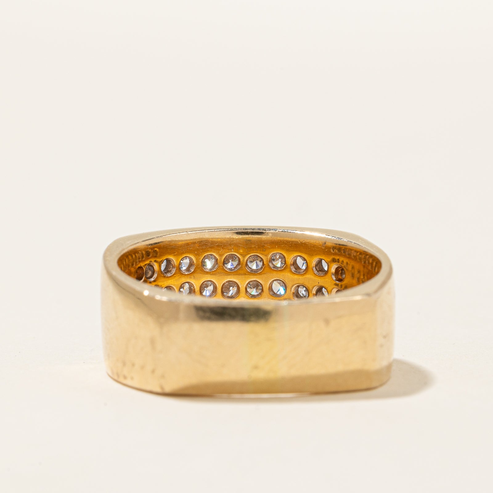 Channel Set Diamond Grid Band | 1.00ctw | SZ 9.25 |