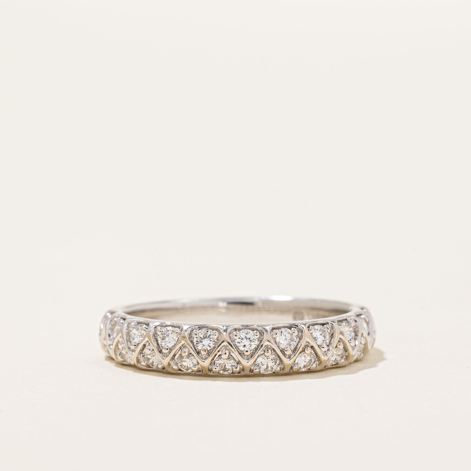 Bague en diamants | 0,22 ct | Taille 7 |