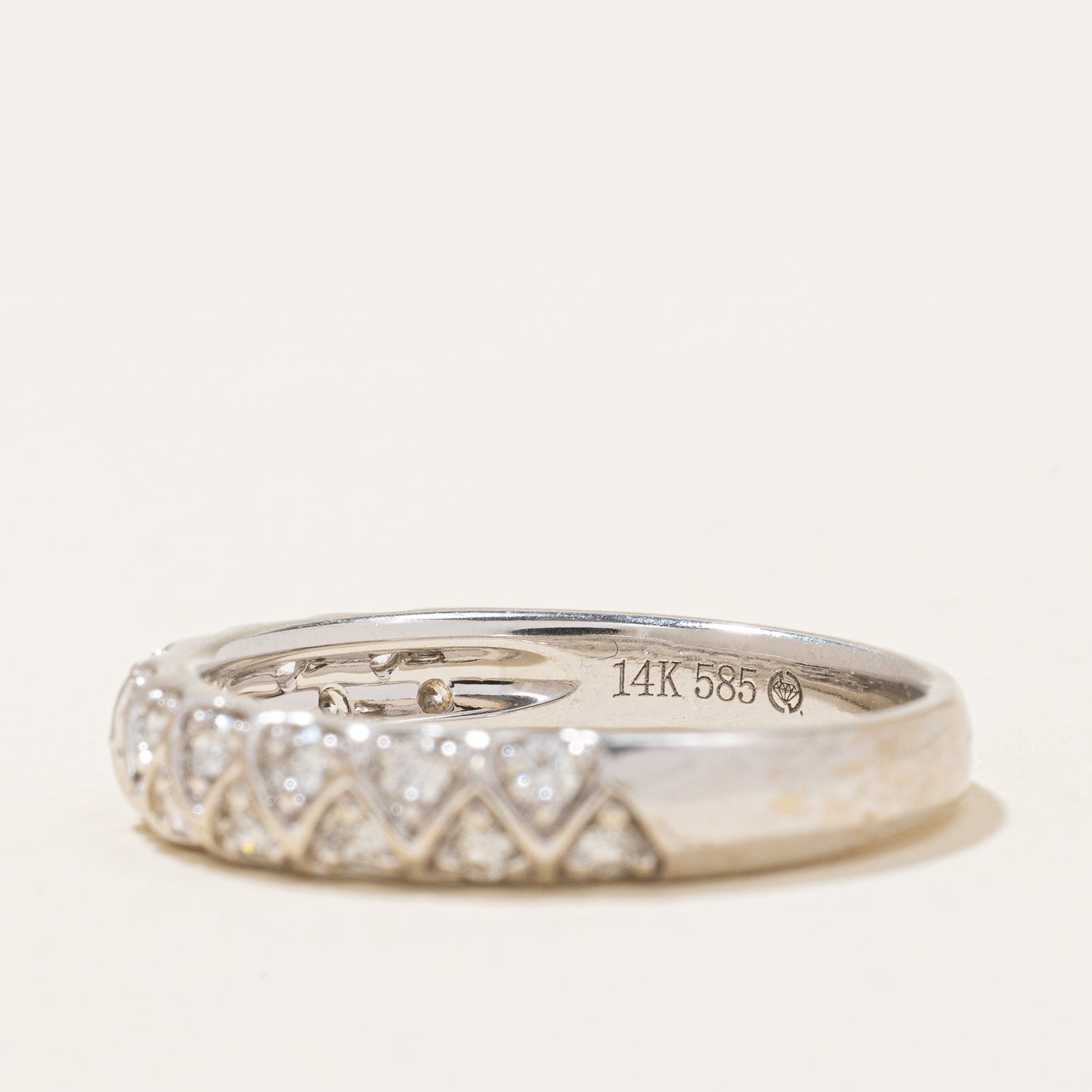 Bague en diamants | 0,22 ct | Taille 7 |