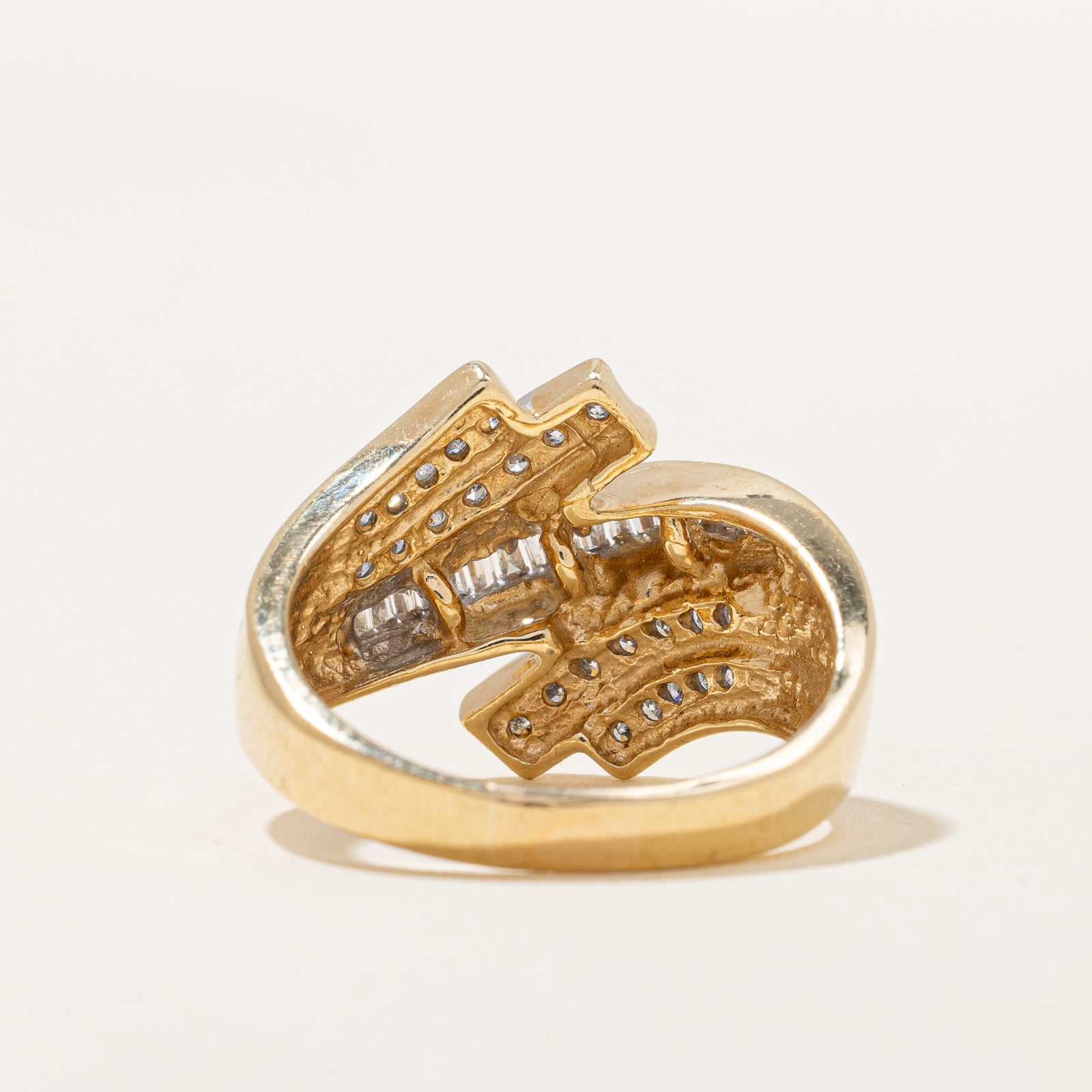 Diamond Waterfall Ring | 0.36ctw | SZ 8.25 |