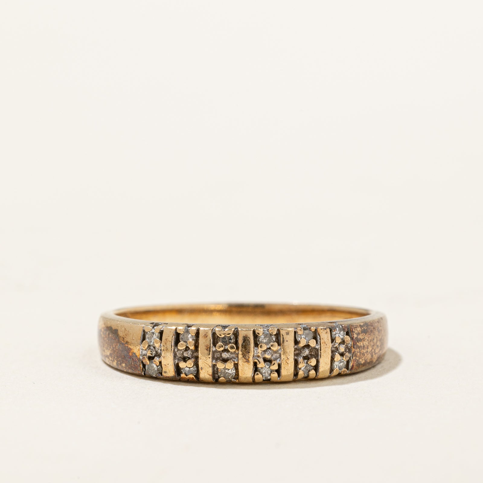 Diamond Band | 0.08ctw | SZ 6.75 |