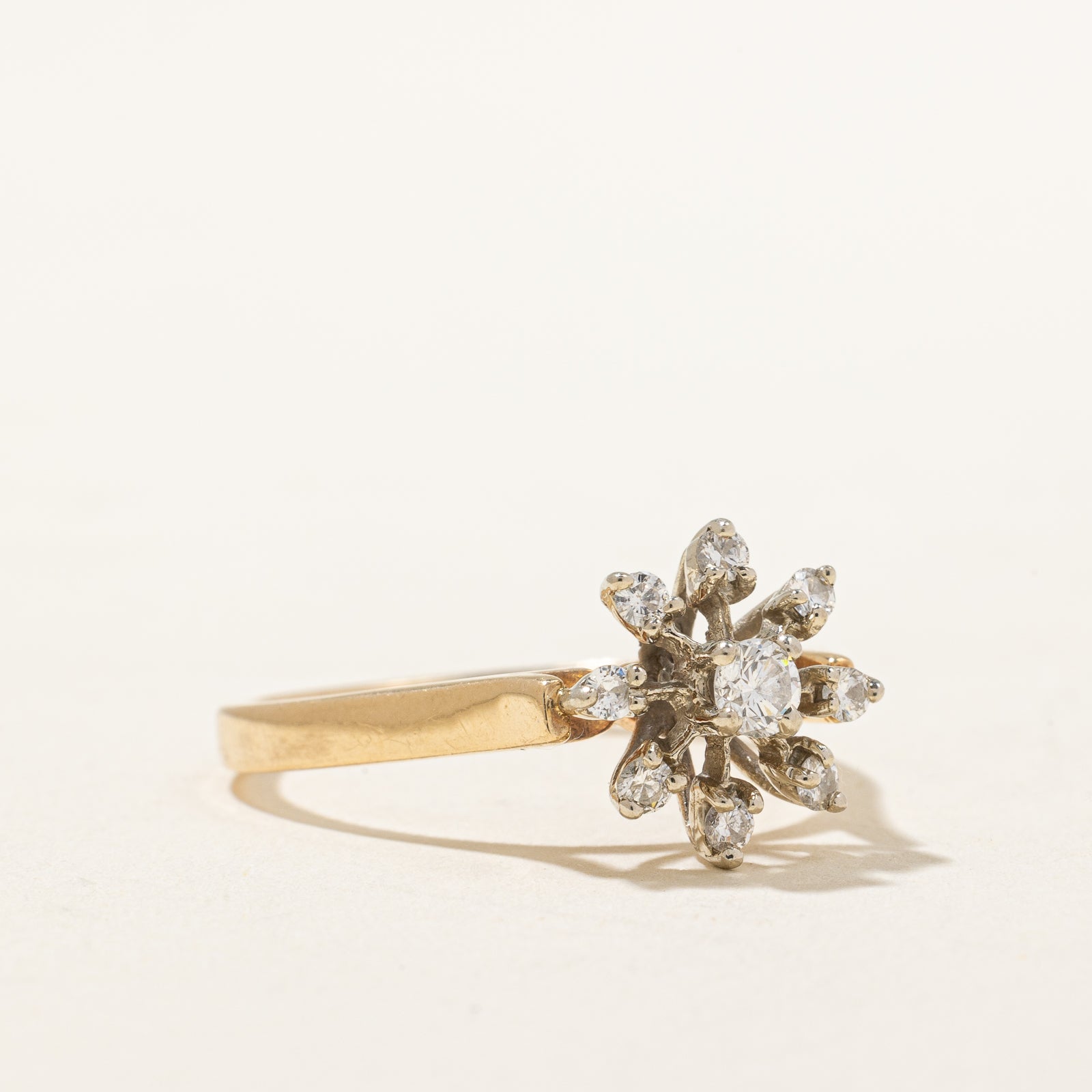 Open Diamond Cluster Ring | 0.27ctw | SZ 8.25 |