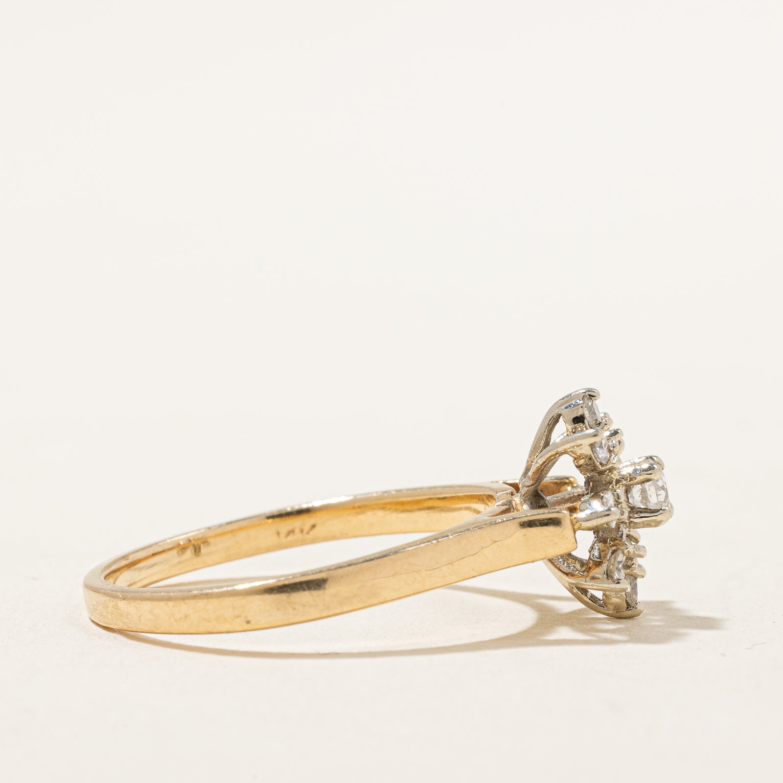 Open Diamond Cluster Ring | 0.27ctw | SZ 8.25 |