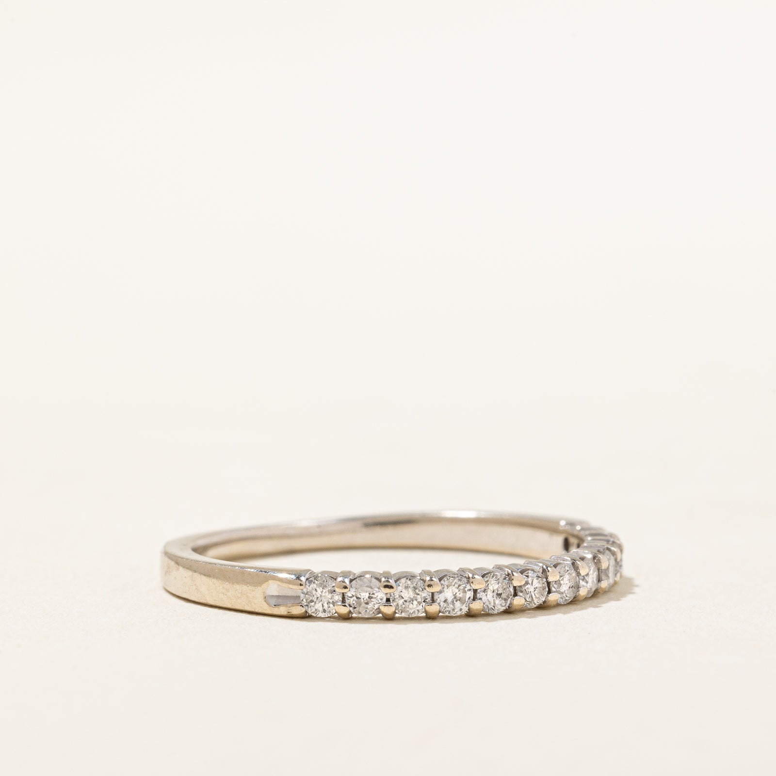 Semi Eternity Diamond Band | 0.26ctw | SZ 6.25 |