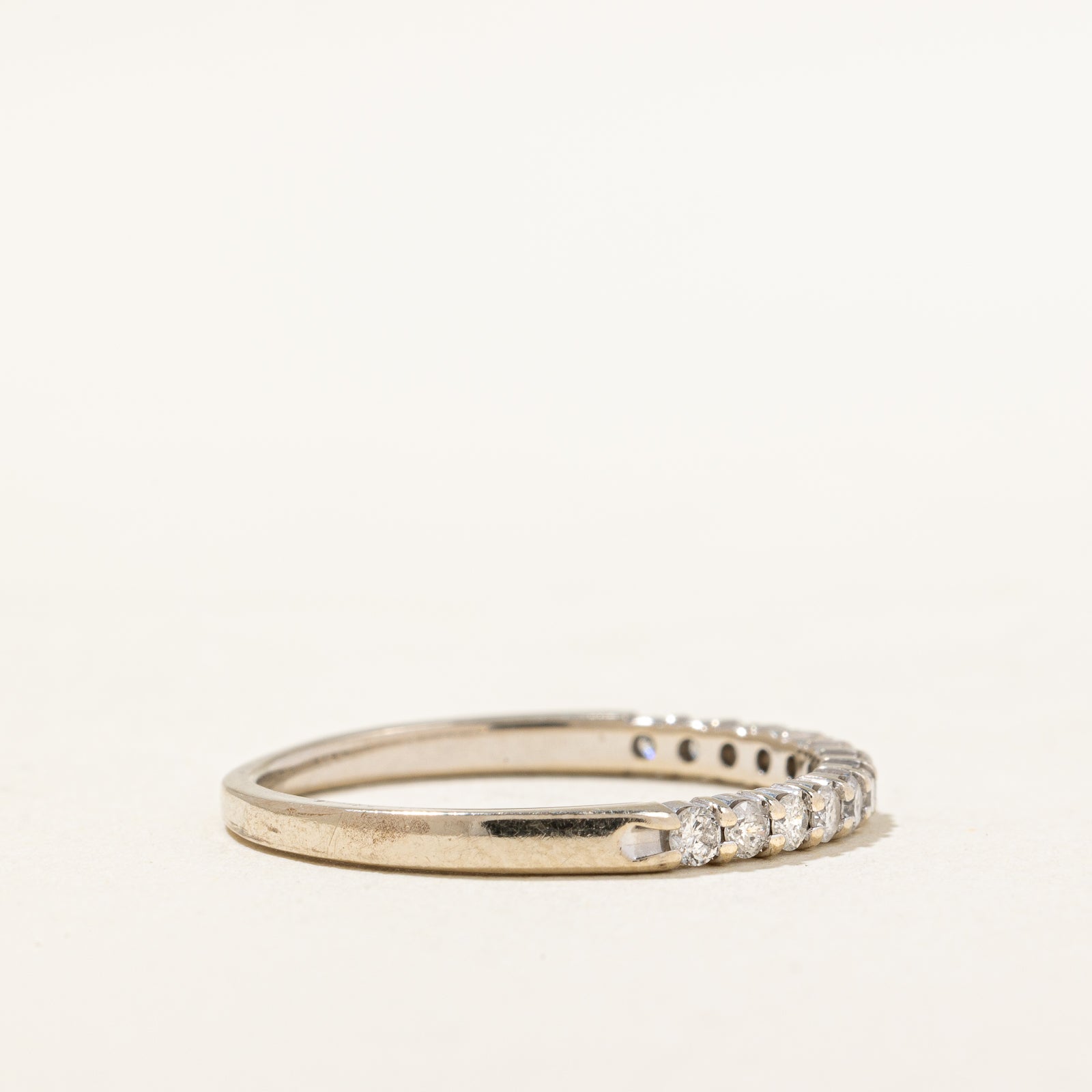 Semi Eternity Diamond Band | 0.26ctw | SZ 6.25 |
