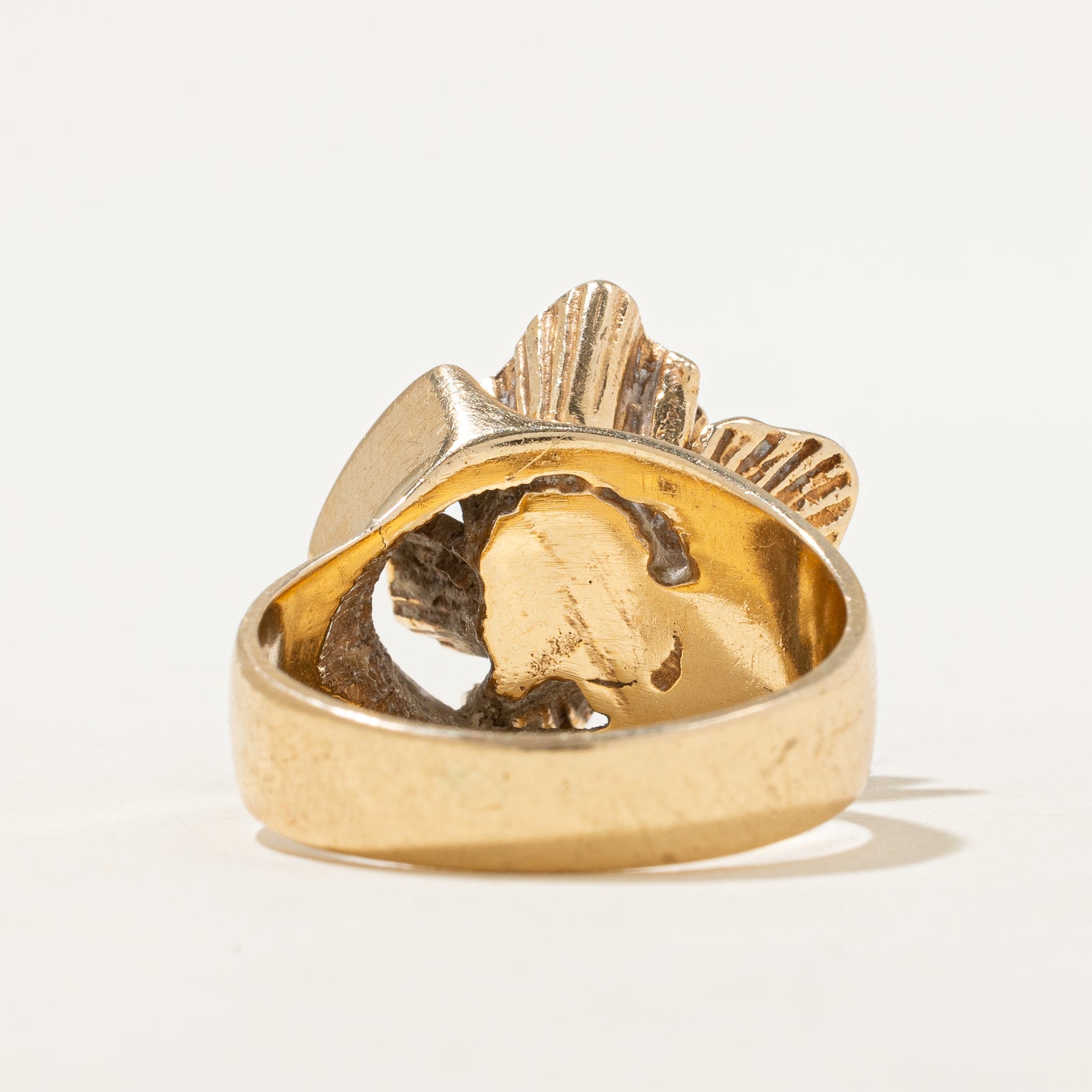 Diamond Flower Cocktail Ring | 0.08ctw | SZ 8.25 |