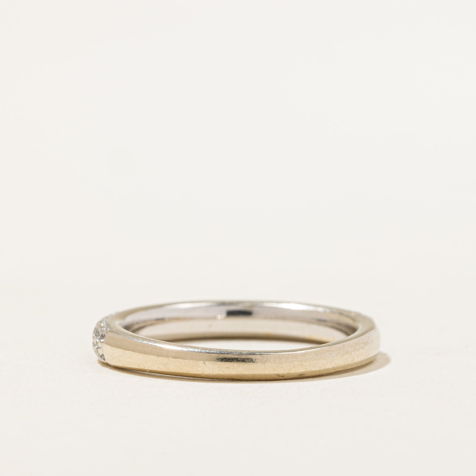 Bague demi-éternité double rangée de diamants « Vera Wang » | 0,33 ct | Taille 6,25 |