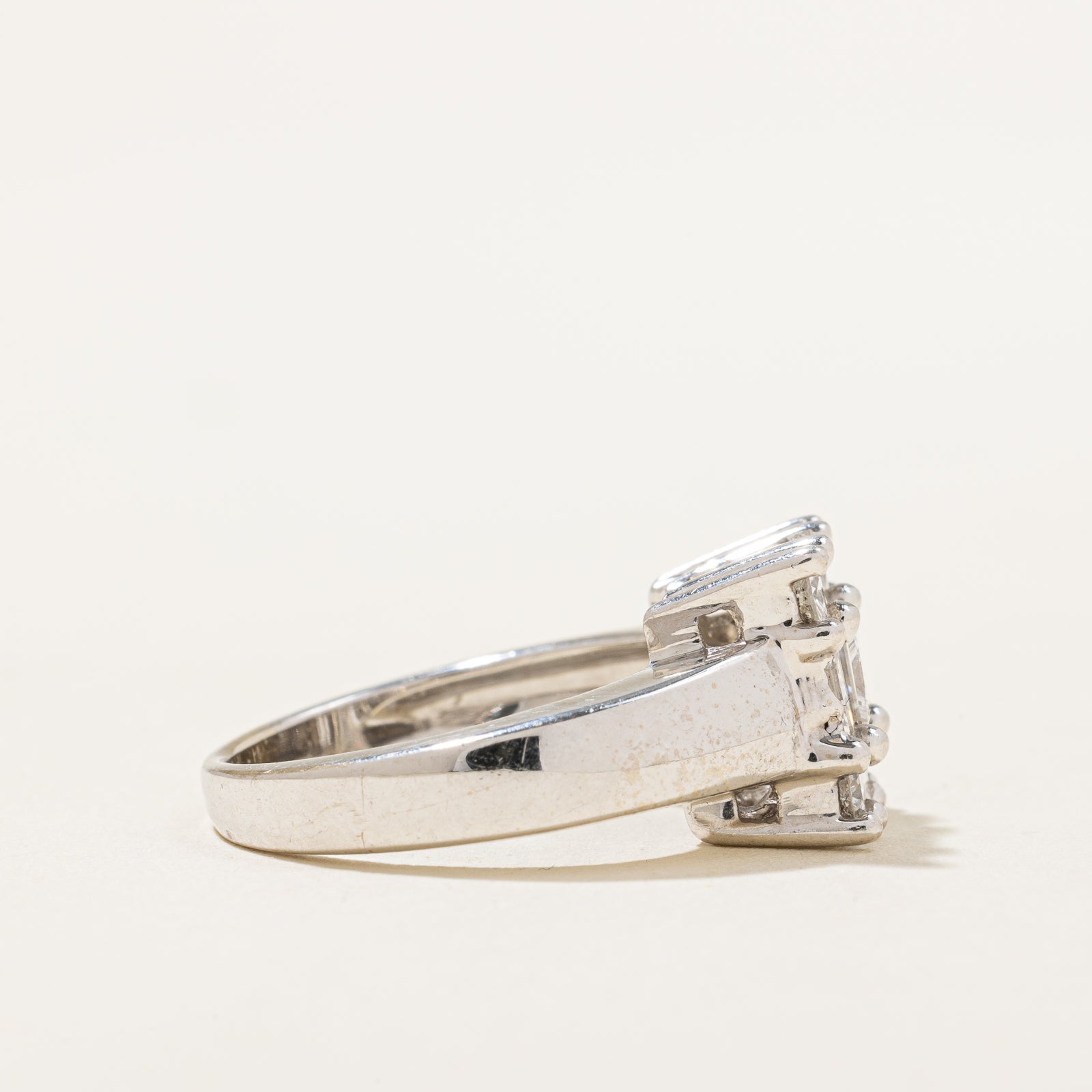 Multi Cut Diamond Ring | 1.05ctw | SZ 5.25 |