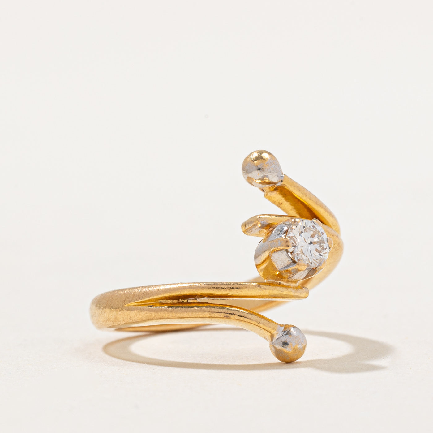 Diamond Wrap Ring | 0.15ct | SZ 3.75 |