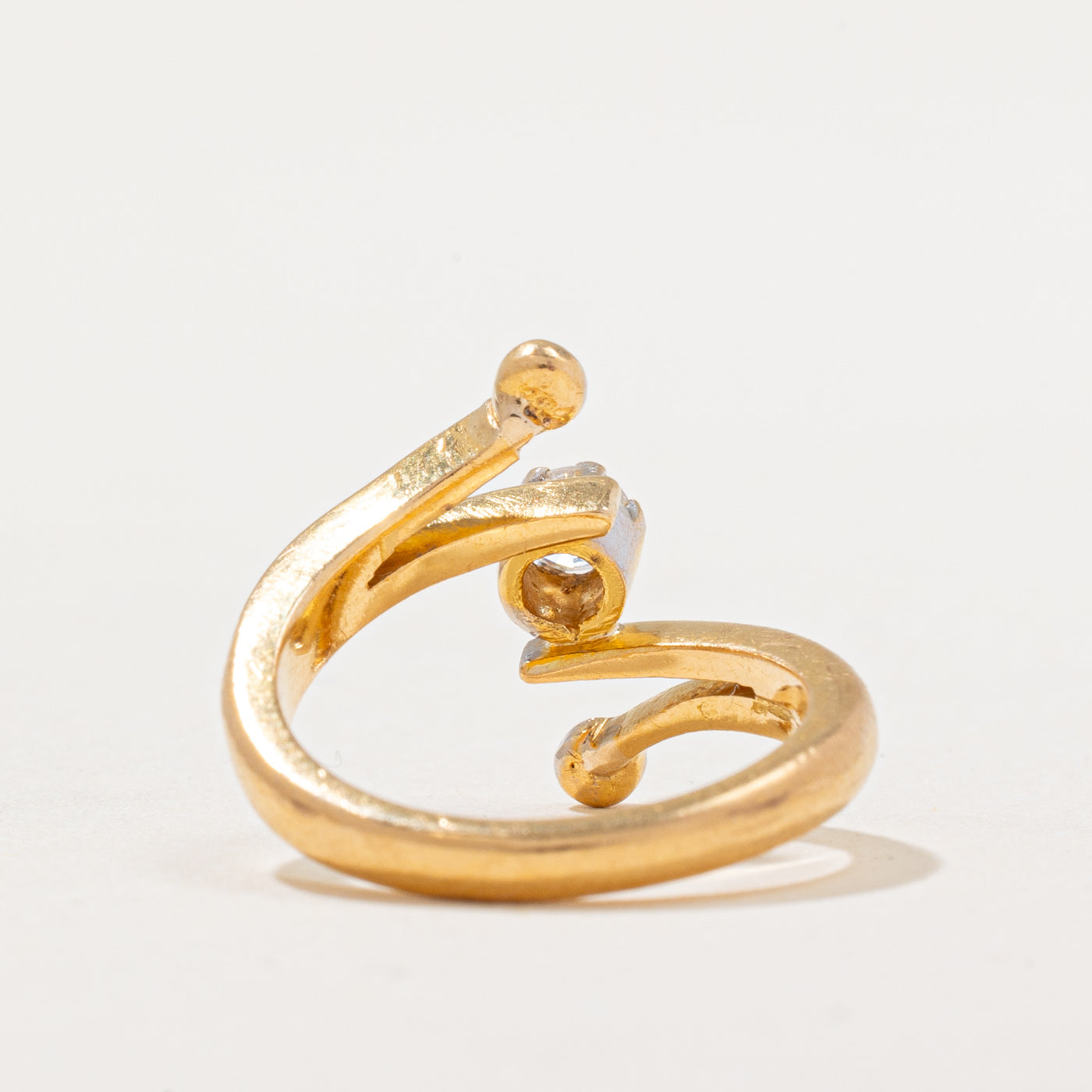 Diamond Wrap Ring | 0.15ct | SZ 3.75 |