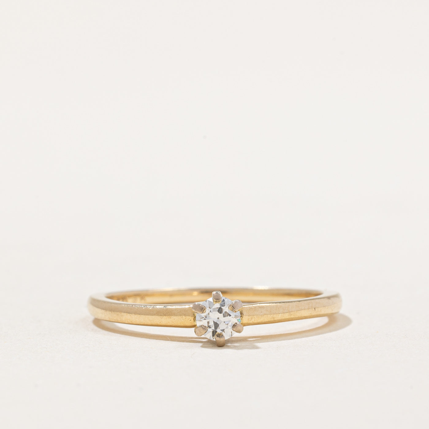 'Birks' Old European Cut Diamond Ring | 0.17ct | SZ 8 |