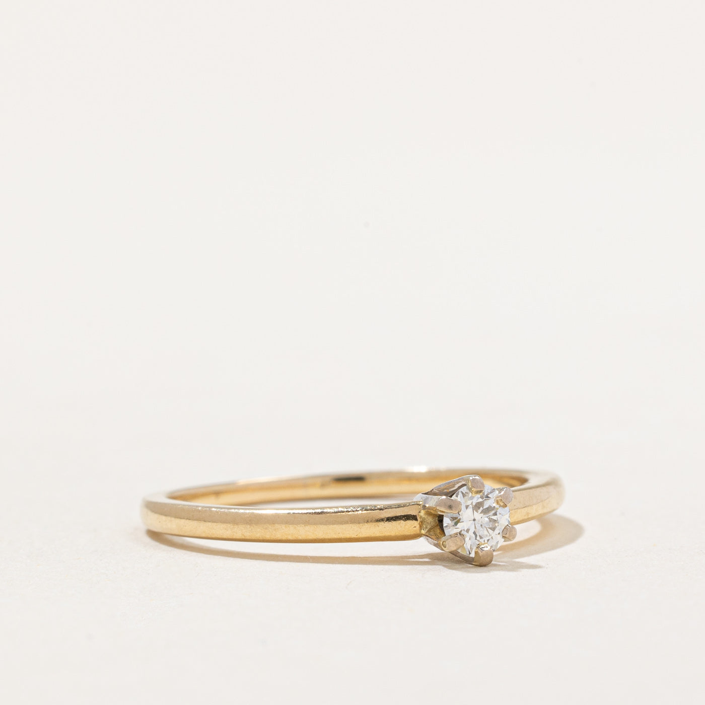 'Birks' Old European Cut Diamond Ring | 0.17ct | SZ 8 |