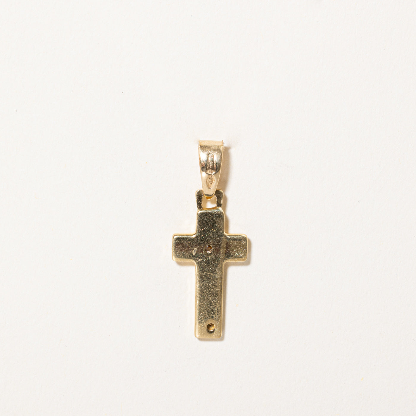 Diamond Cross Pendant | 0.03ct |