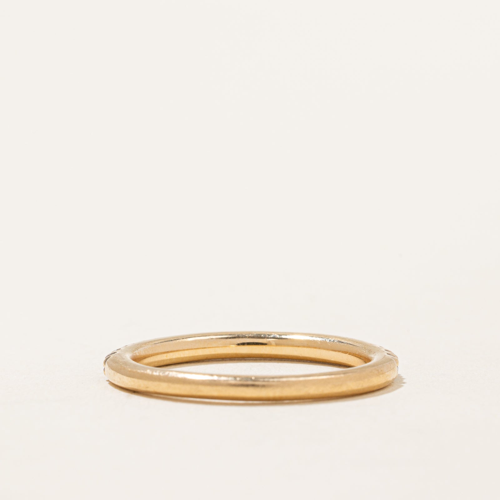 Alliance demi-éternité en diamants | 0,15 ct | Taille 5,25 |