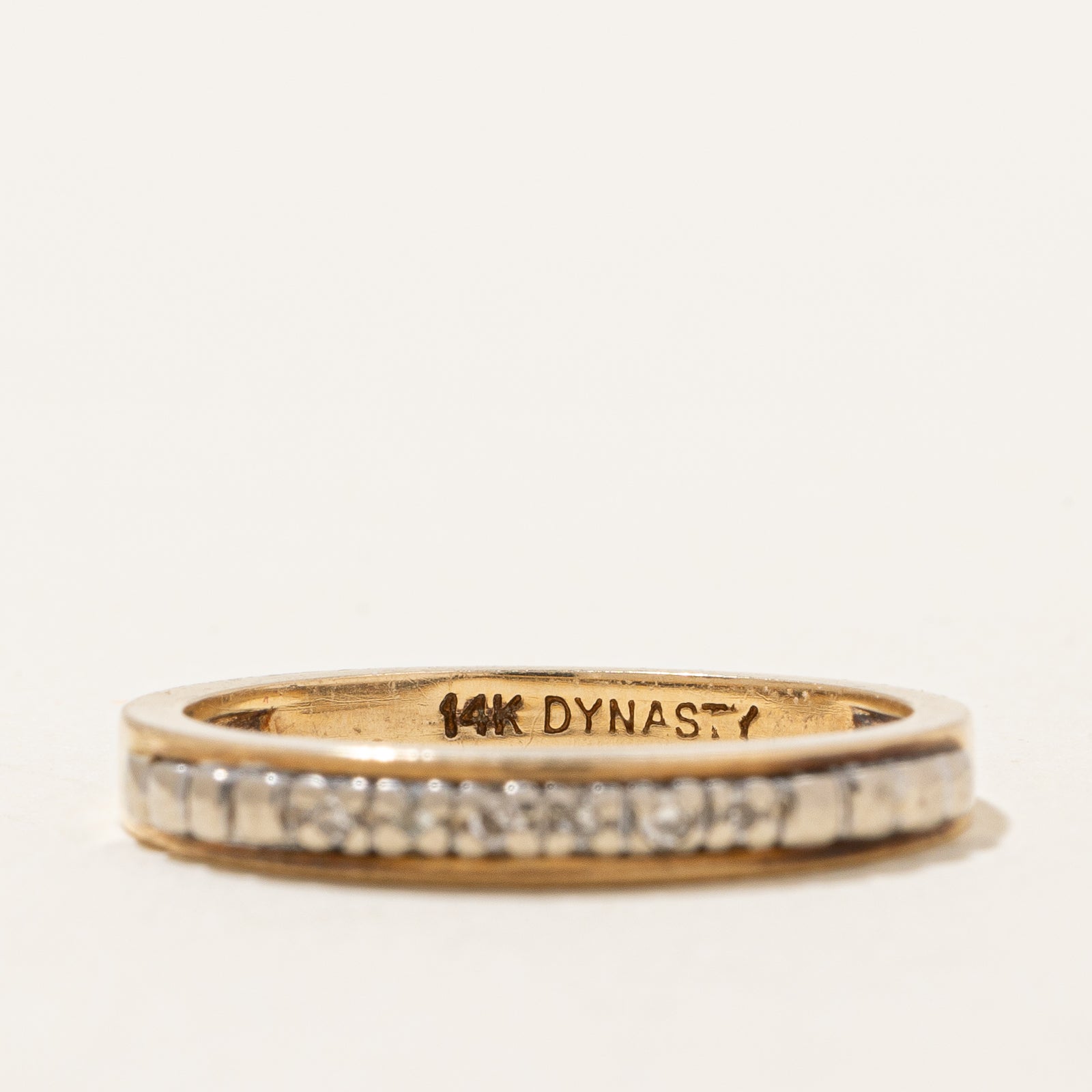 Channel Set Diamond Ring | 0.04ctw | SZ 6.5 |