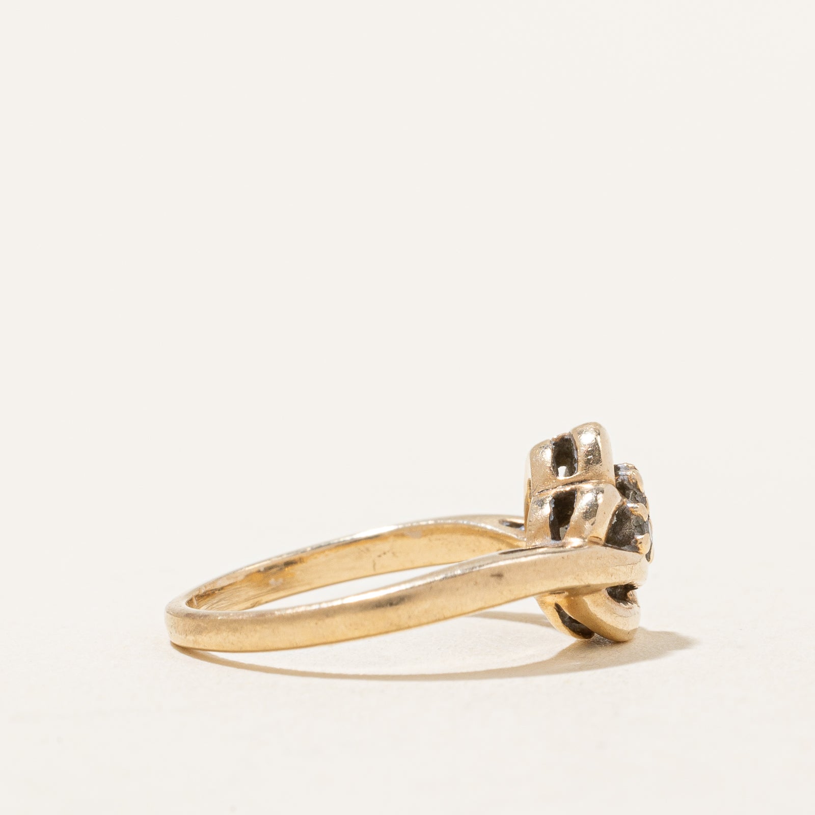 Diamond Heart Ring | 0.02ctw | SZ 1.25 |