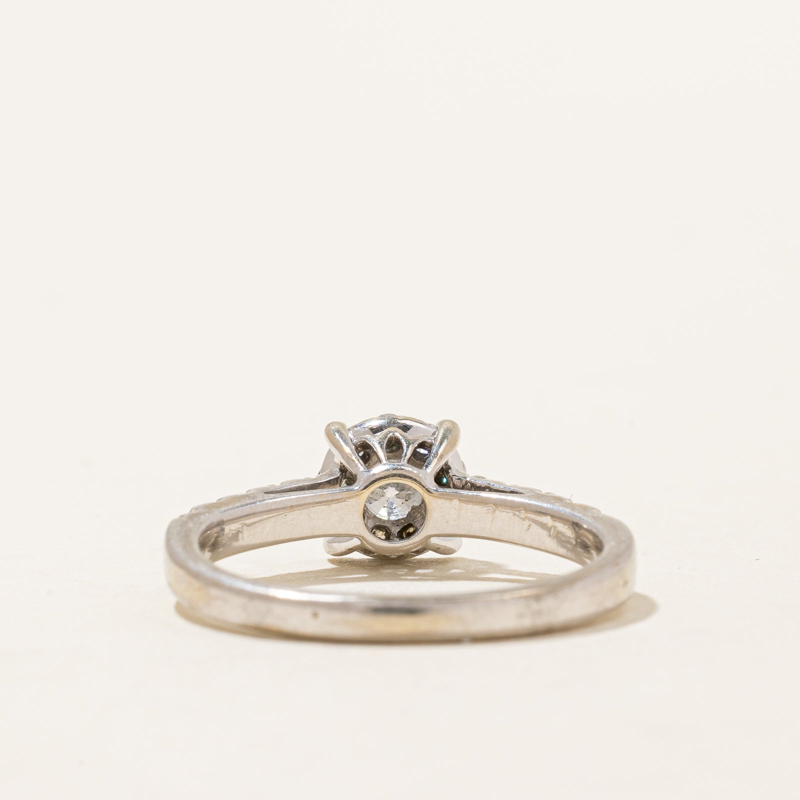 Diamond Halo Ring | 0.73ctw | SZ 5.5 |