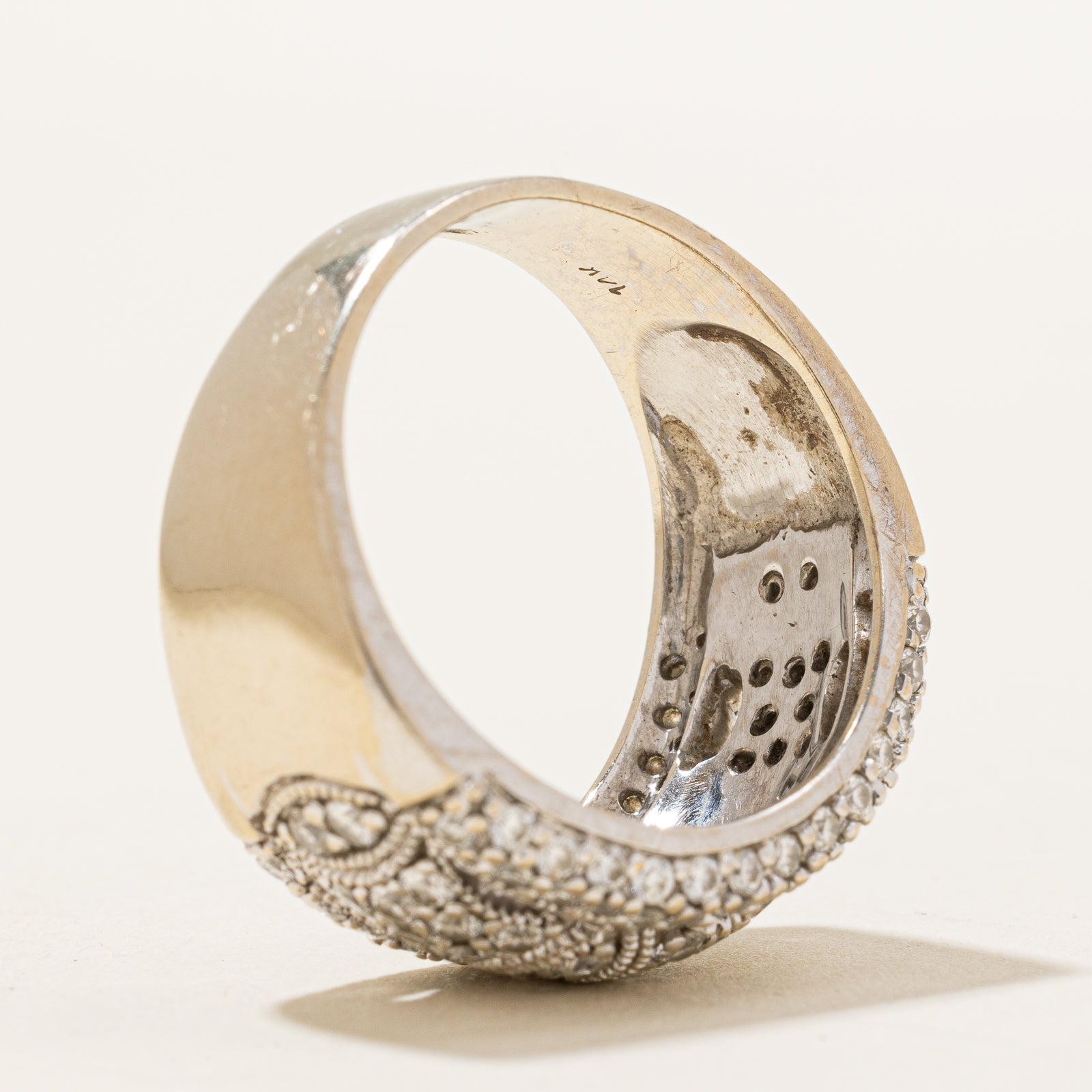 Diamond Cocktail Ring | 1.28ctw | SZ 10.25 |