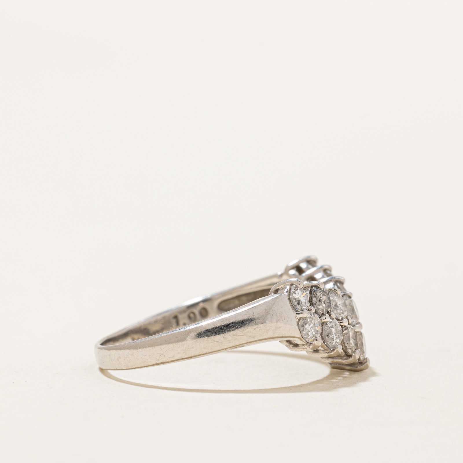 Diamond Chevron Ring | 1.00ctw | SZ 7 |