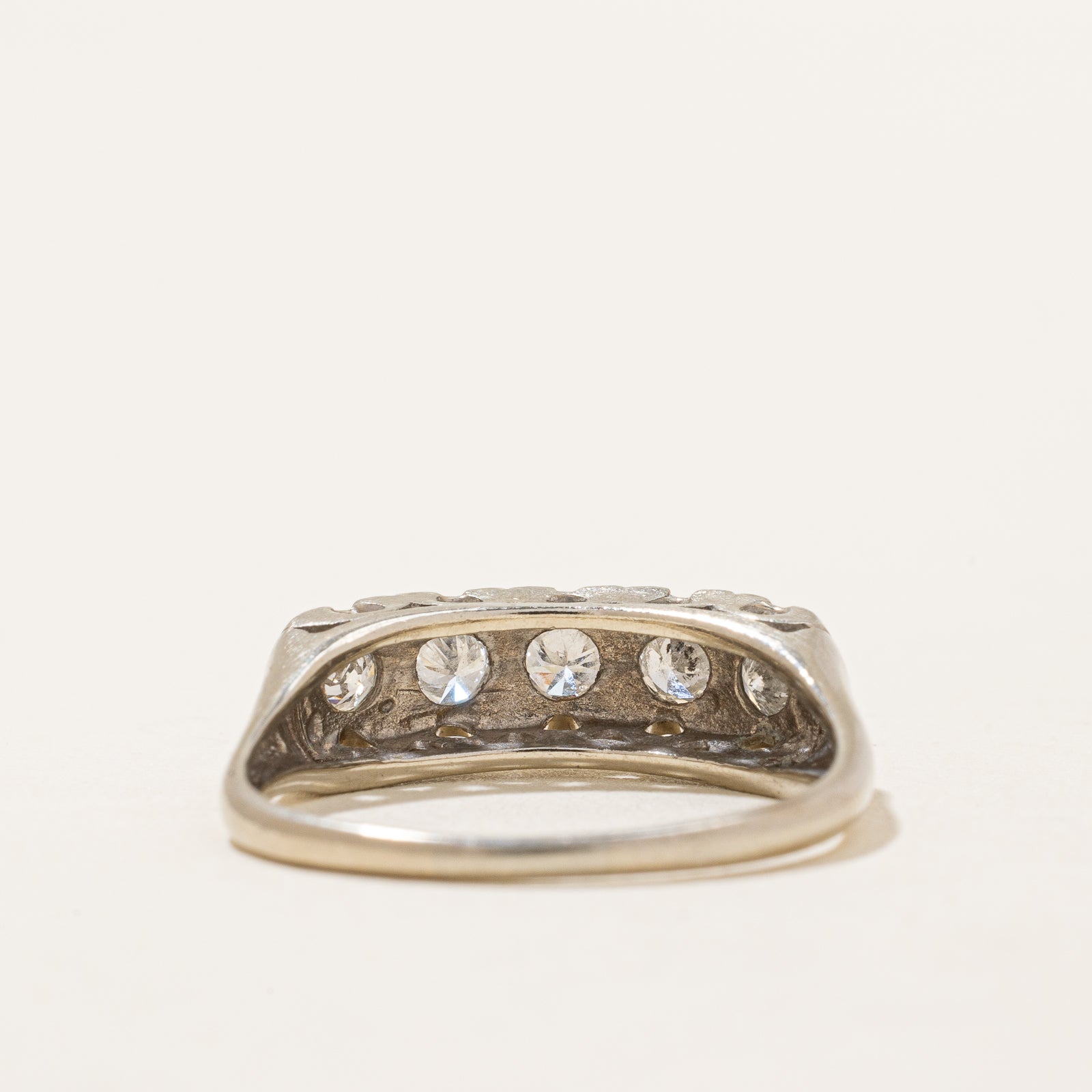 Five Stone Diamond RIng | 0.44ctw | SZ 7.75 |