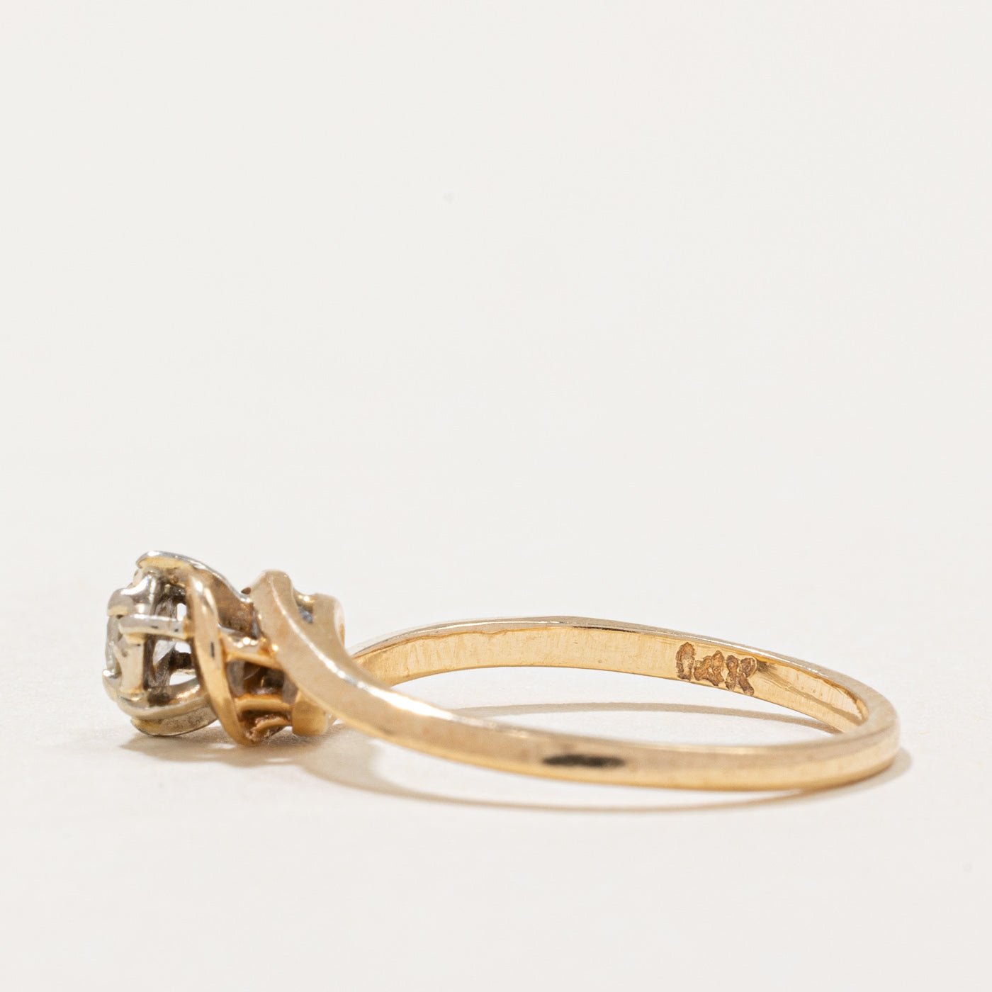 High Set Diamond Ring | 0.12ct | SZ 5 |