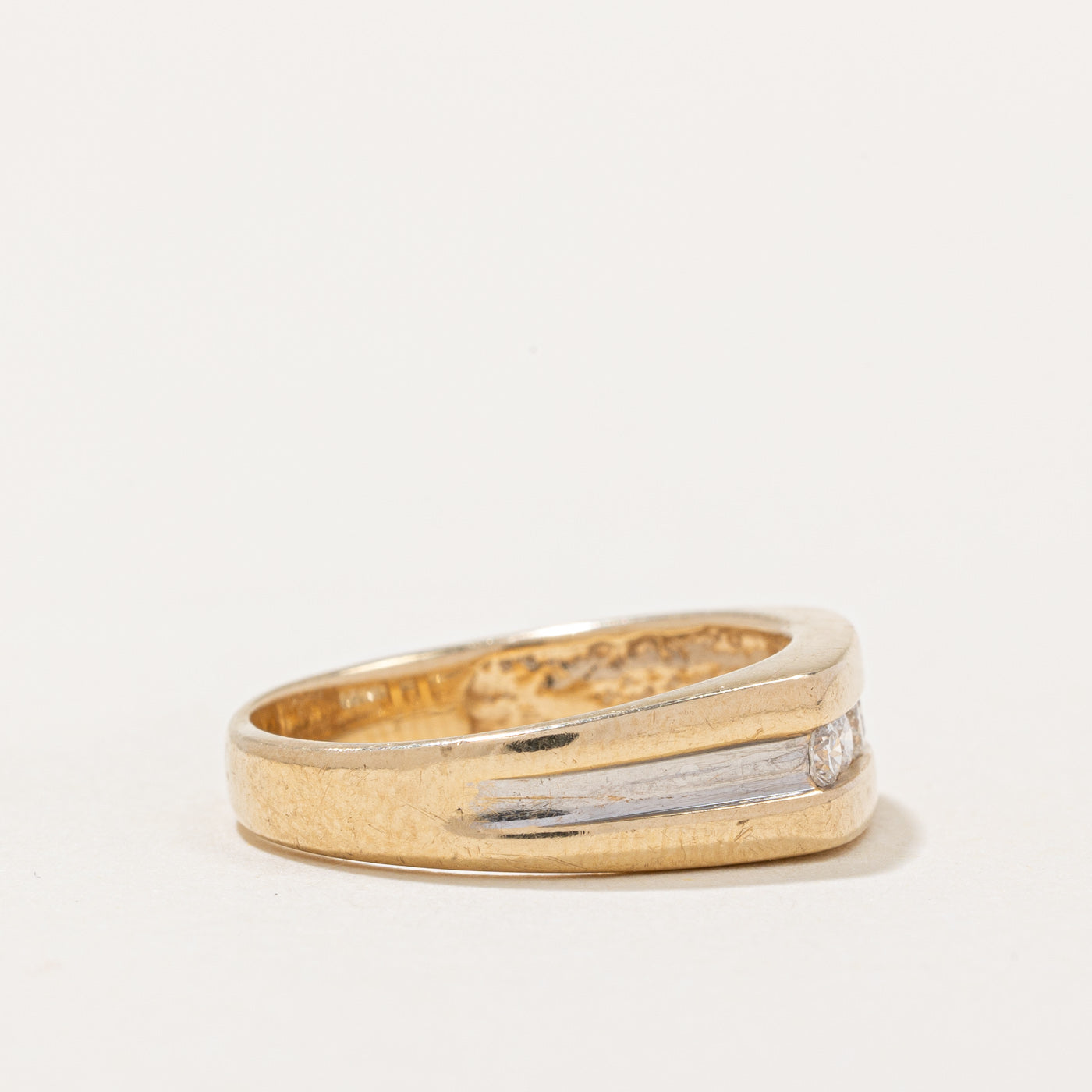 Channel Set Diamond Ring | 0.27ctw | SZ 8 |