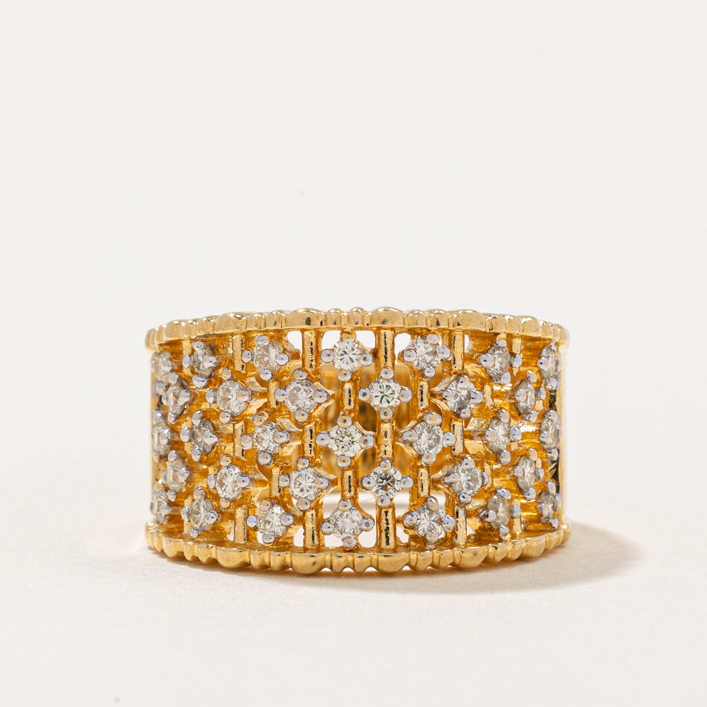 Diamond Lattice Ring | 0.46ctw | SZ 6 |