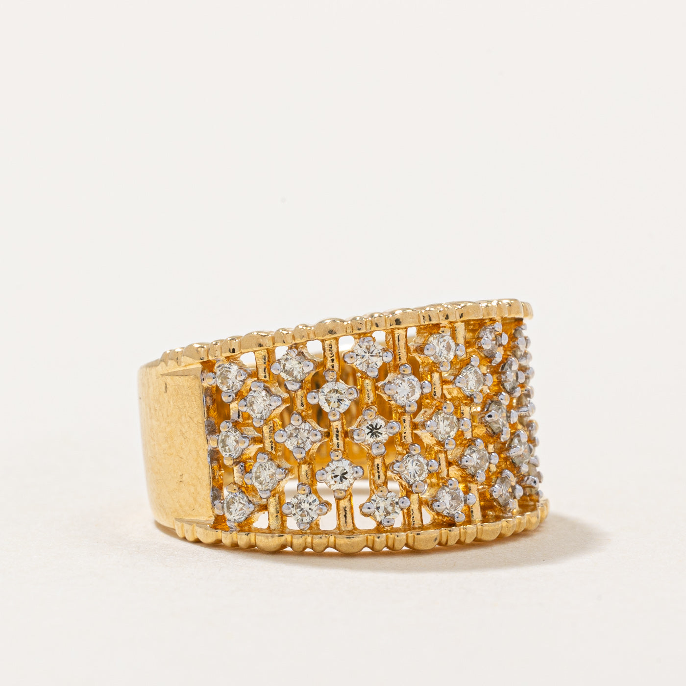 Diamond Lattice Ring | 0.46ctw | SZ 6 |