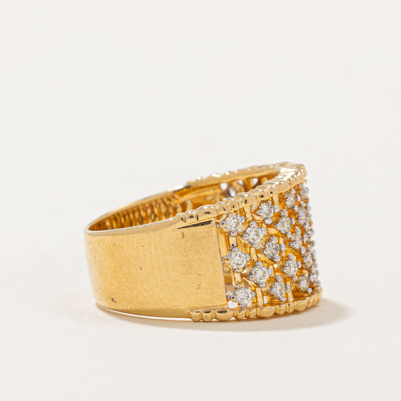 Diamond Lattice Ring | 0.46ctw | SZ 6 |