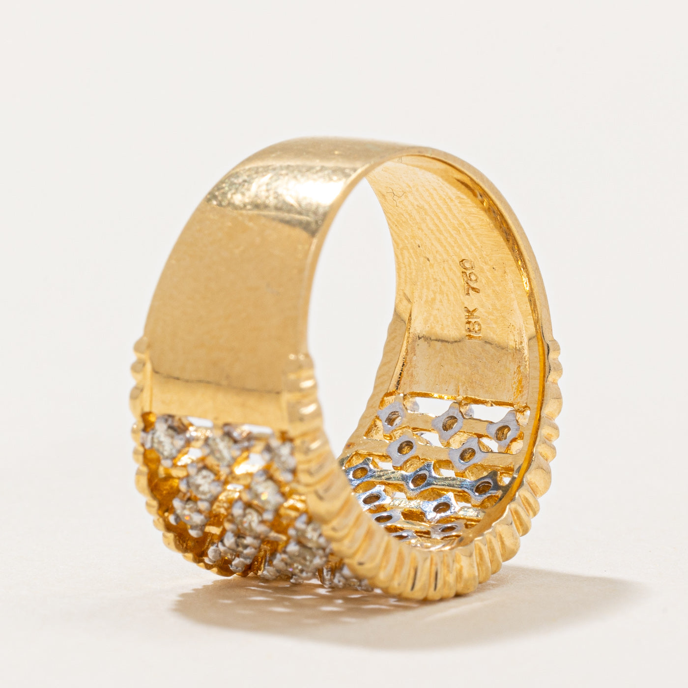 Diamond Lattice Ring | 0.46ctw | SZ 6 |