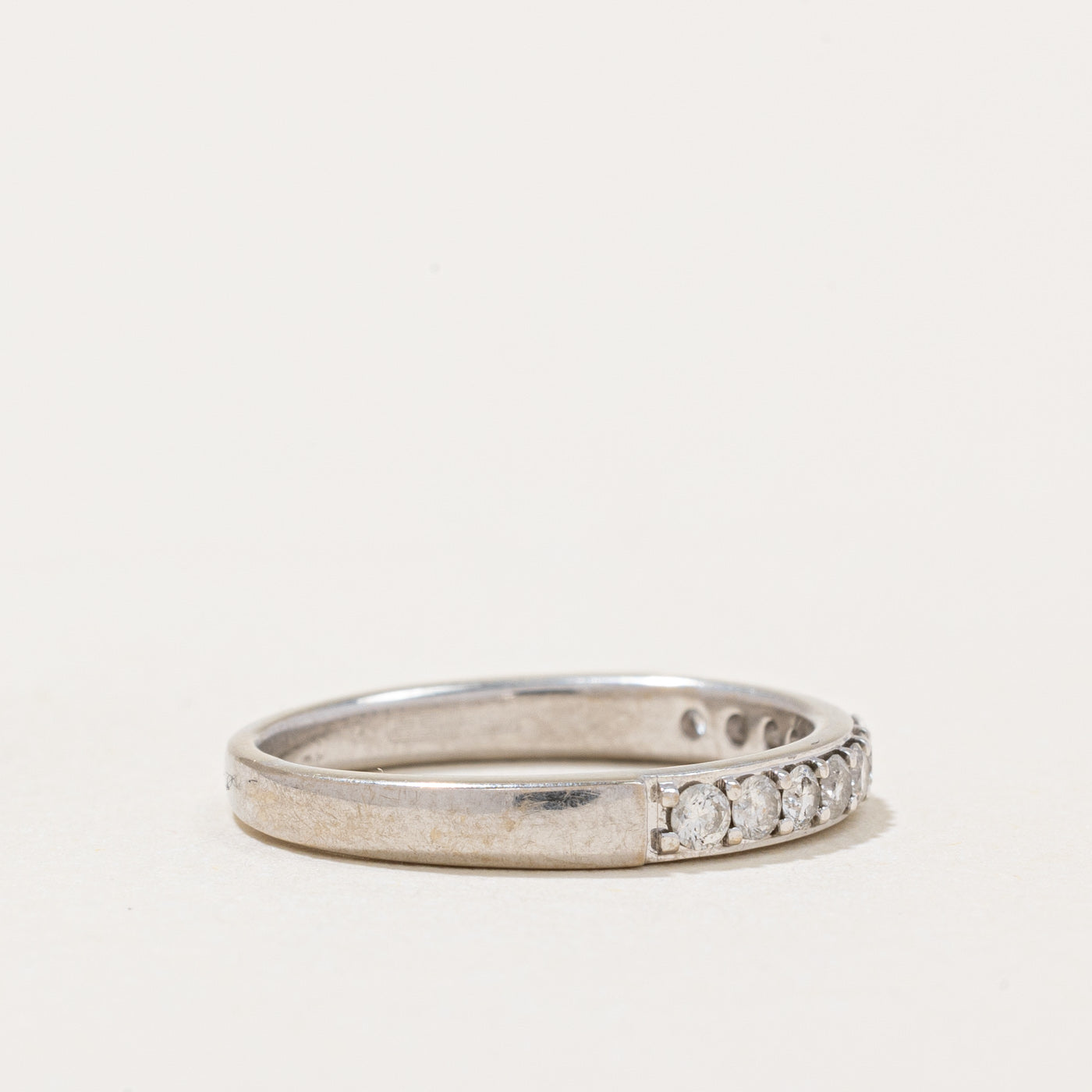 Diamond Semi Eternity Band | 0.22ctw | SZ 4.5 |