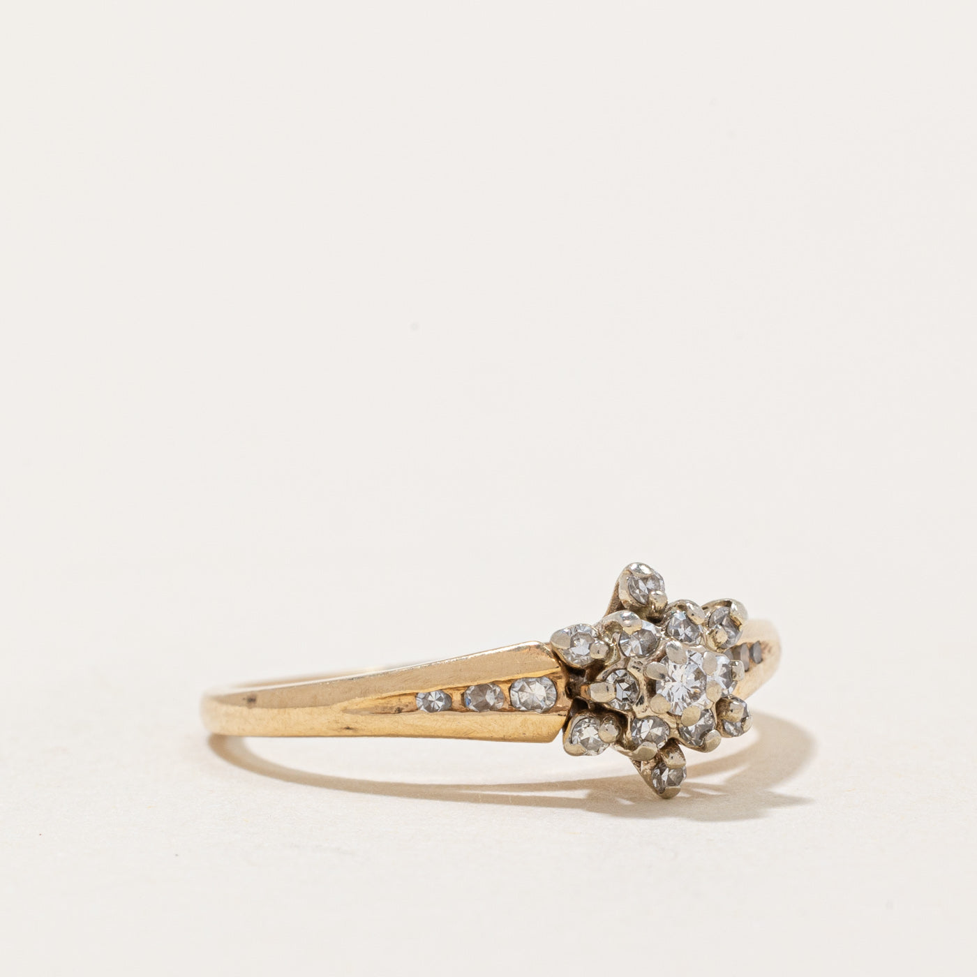 Diamond Cluster Ring | 0.16ctw | SZ 7 |