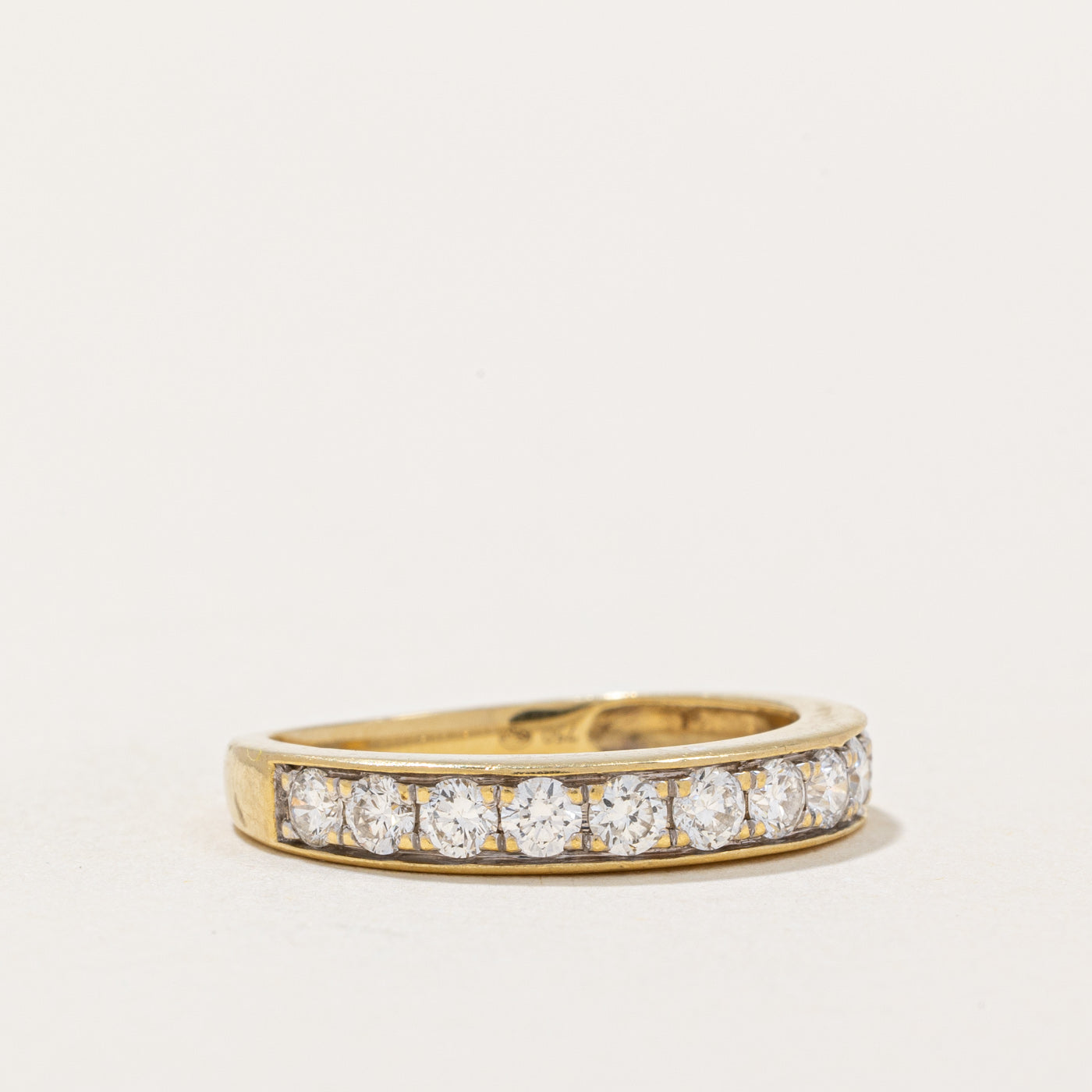 Semi Eternity Diamond Band | 0.70ctw | SZ 6.75 |