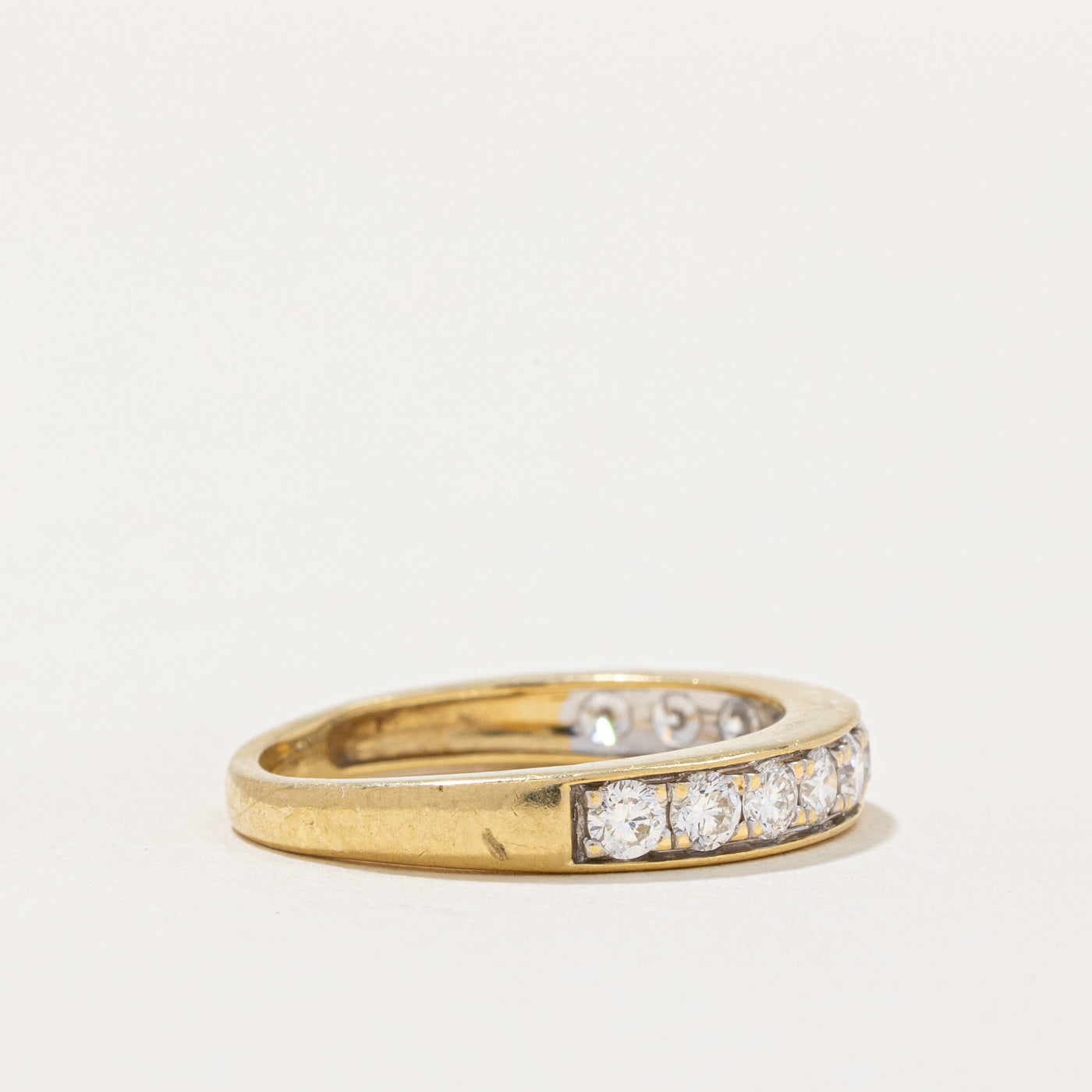 Semi Eternity Diamond Band | 0.70ctw | SZ 6.75 |