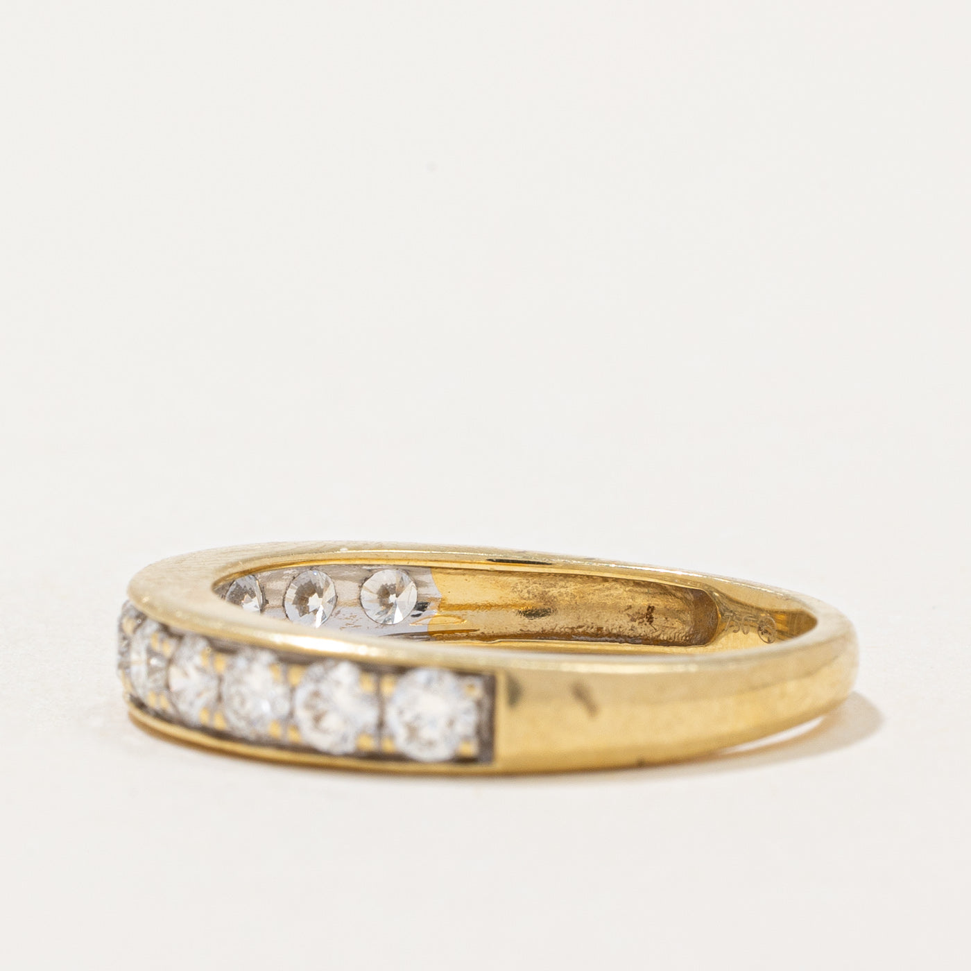 Semi Eternity Diamond Band | 0.70ctw | SZ 6.75 |