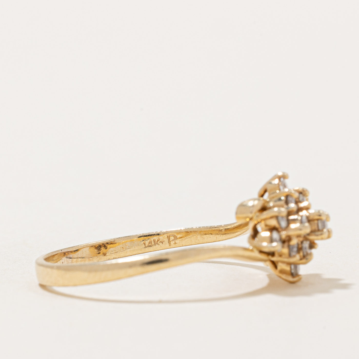 Diamond Cluster Ring | 0.34ctw | SZ 9.25 |