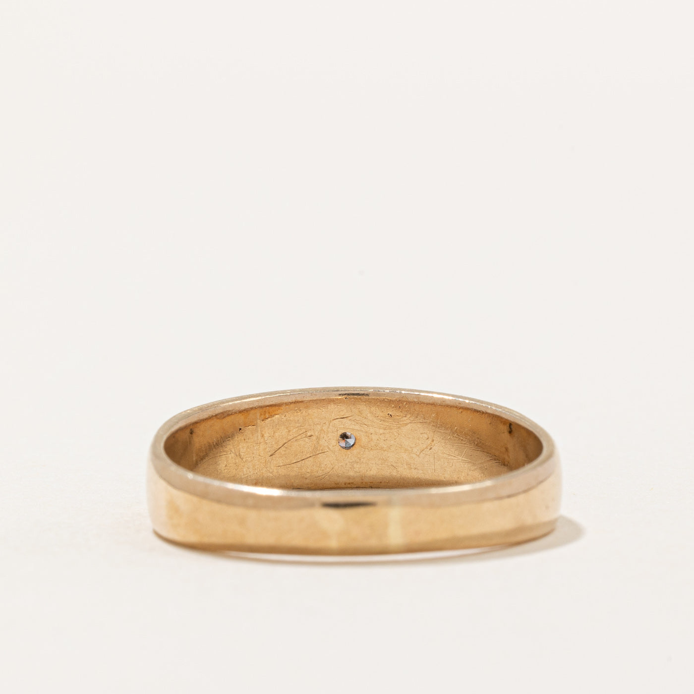 Textured Diamond Band | 0.015ct | SZ 10.75 |