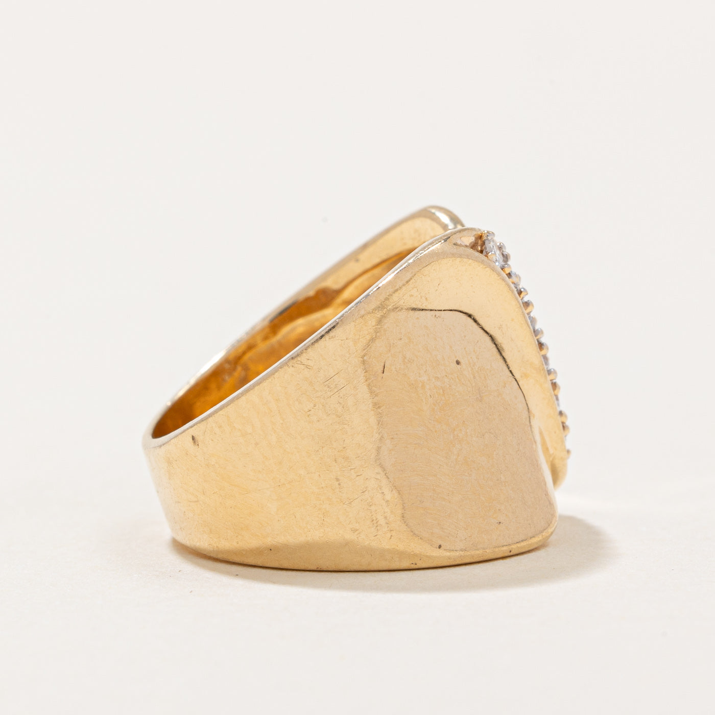 Diamond Waterfall Ring | 0.20ctw | SZ 5.25 |