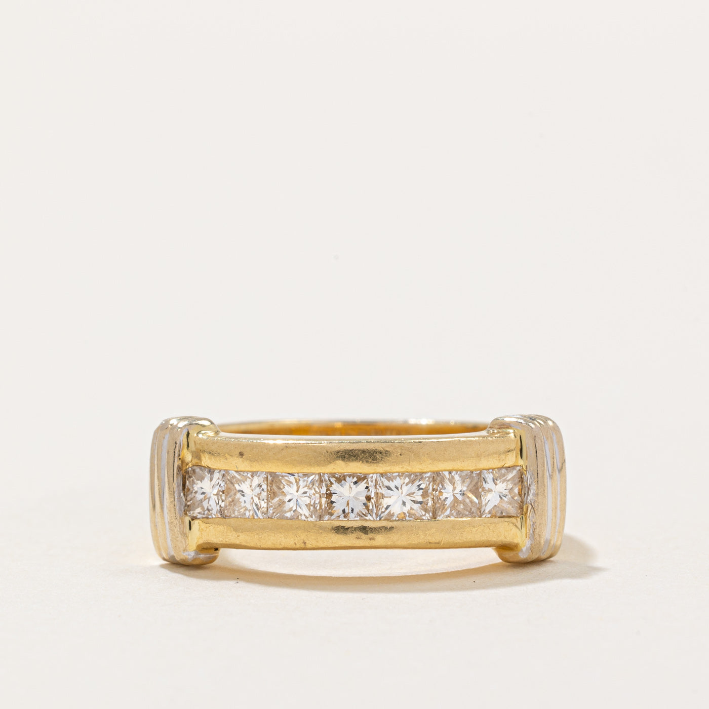 Princess Cut Diamond Ring | 0.91ctw | SZ 6.25 |