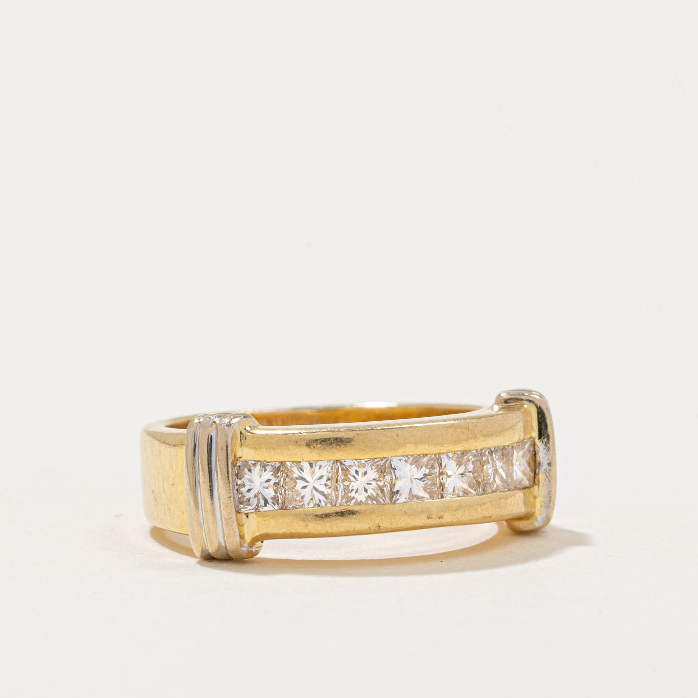 Princess Cut Diamond Ring | 0.91ctw | SZ 6.25 |