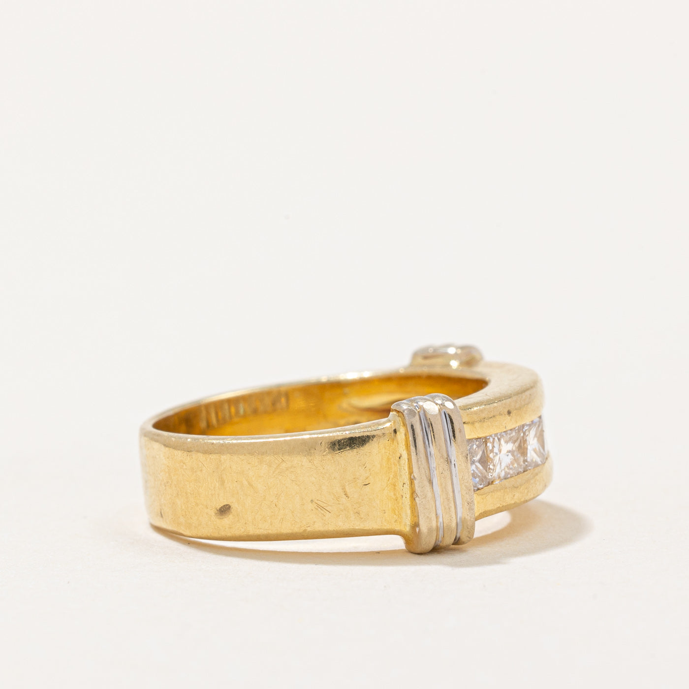 Princess Cut Diamond Ring | 0.91ctw | SZ 6.25 |