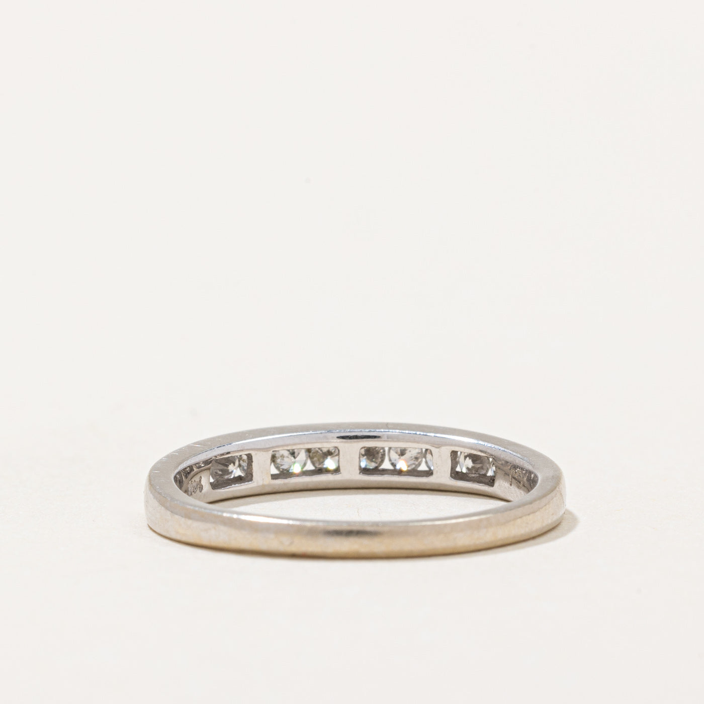 Channel Set Semi Eternity Diamond Band | 0.25ctw | SZ 6.5 |